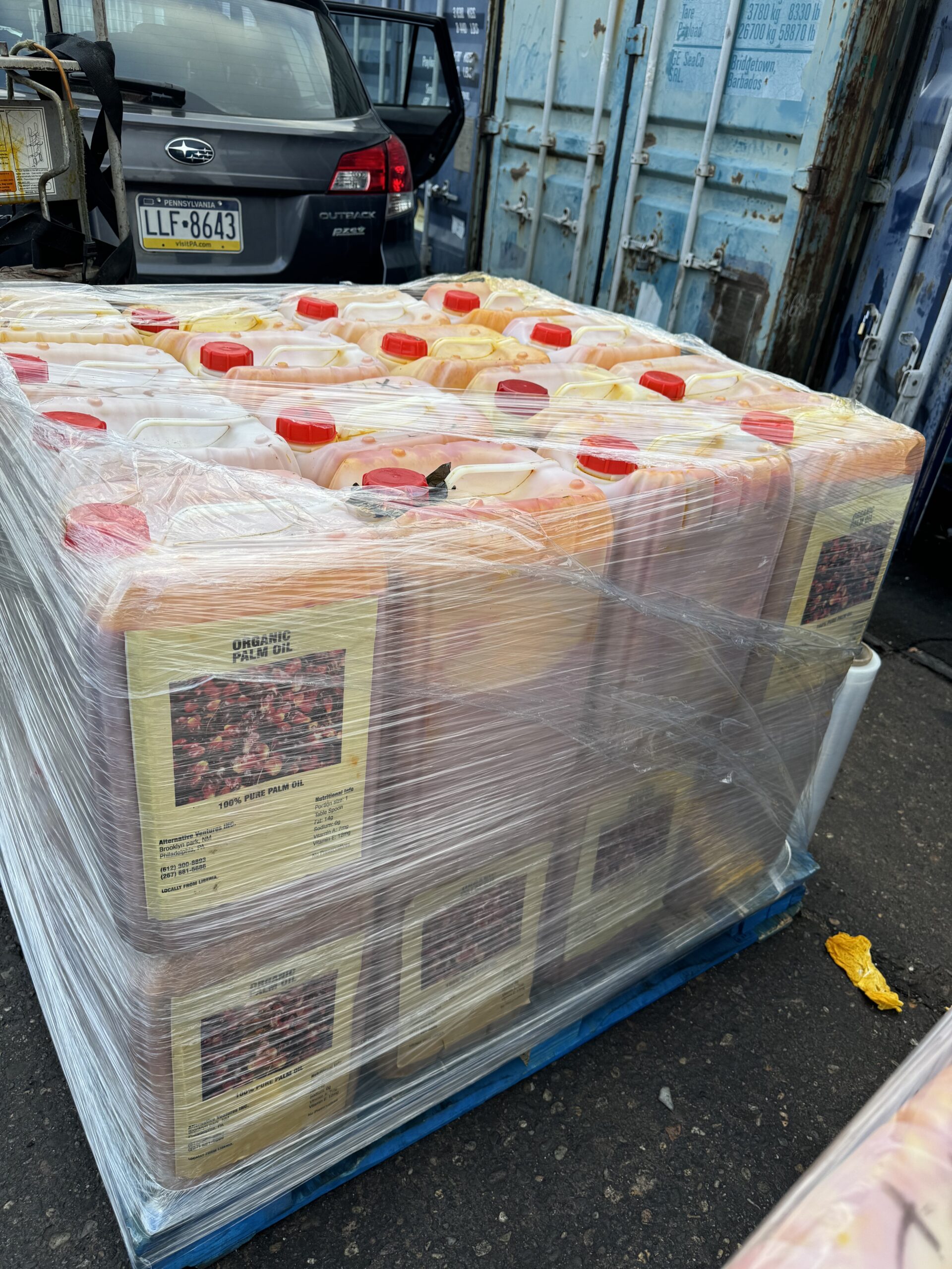 Pallet Palm Oil (40X5)